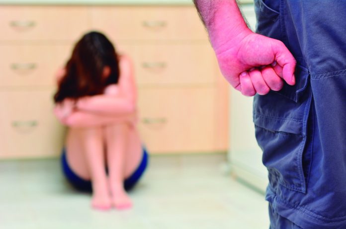 Man And Woman Domestic Violence