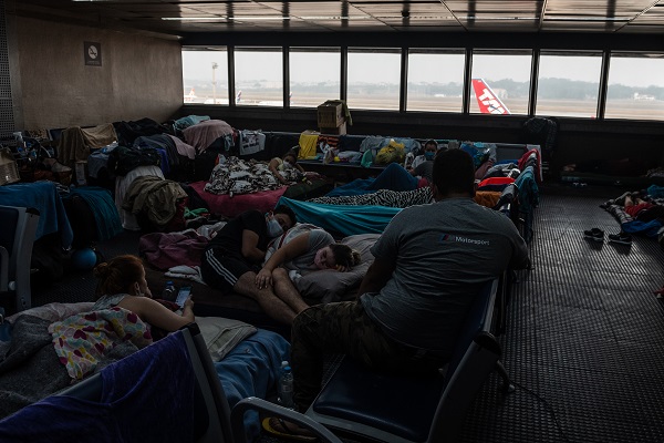 COVID-19 SAO PAULO, IMIGRANTES COLOMBIANOS EM GUARULHOS