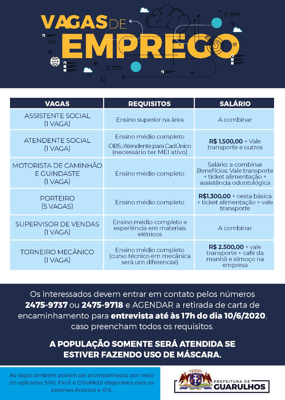 Vagas De Empregos A Noite Sem Experiencia