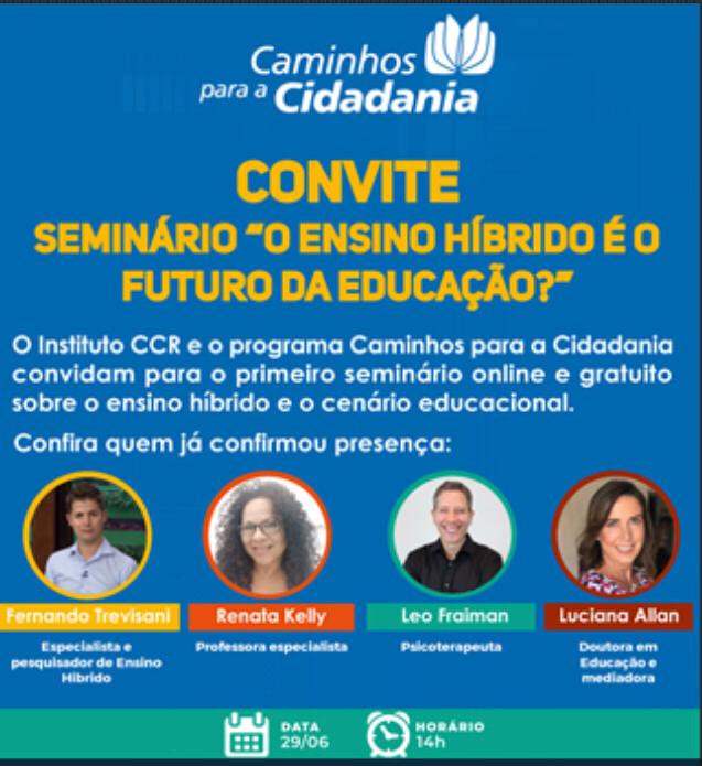 Caminhos para a Cidadania realiza seu primeiro seminário aberto de educação  - Jornal Folha Metropolitana