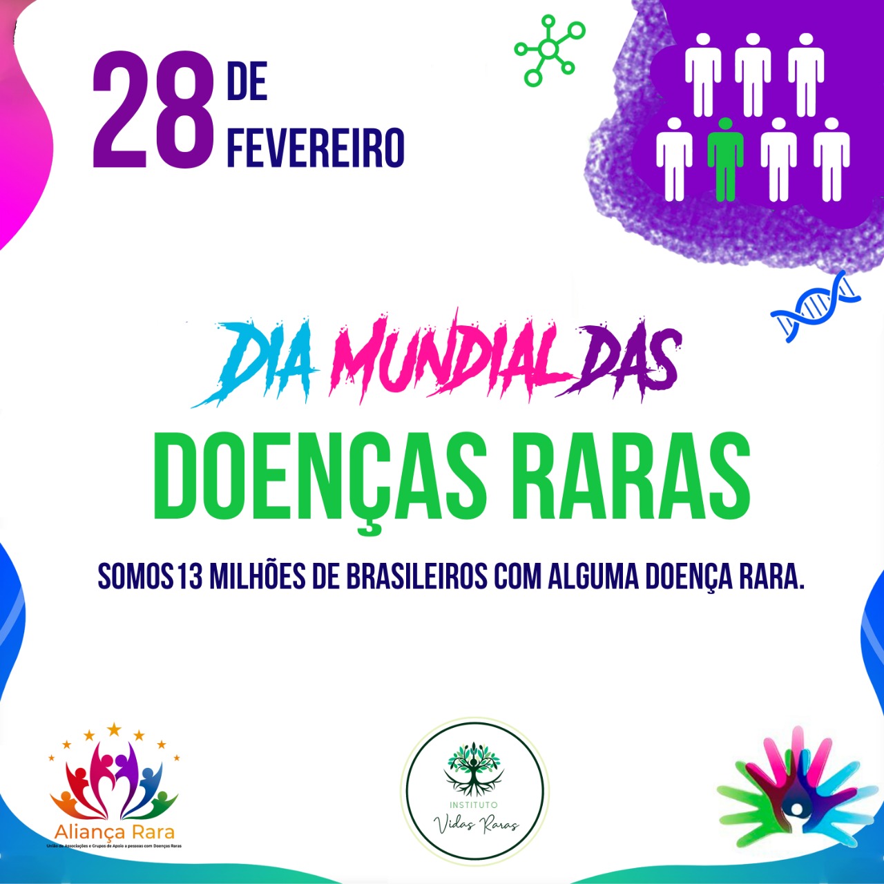 Dia Mundial das Doenças Raras - Obra Social Dona Meca