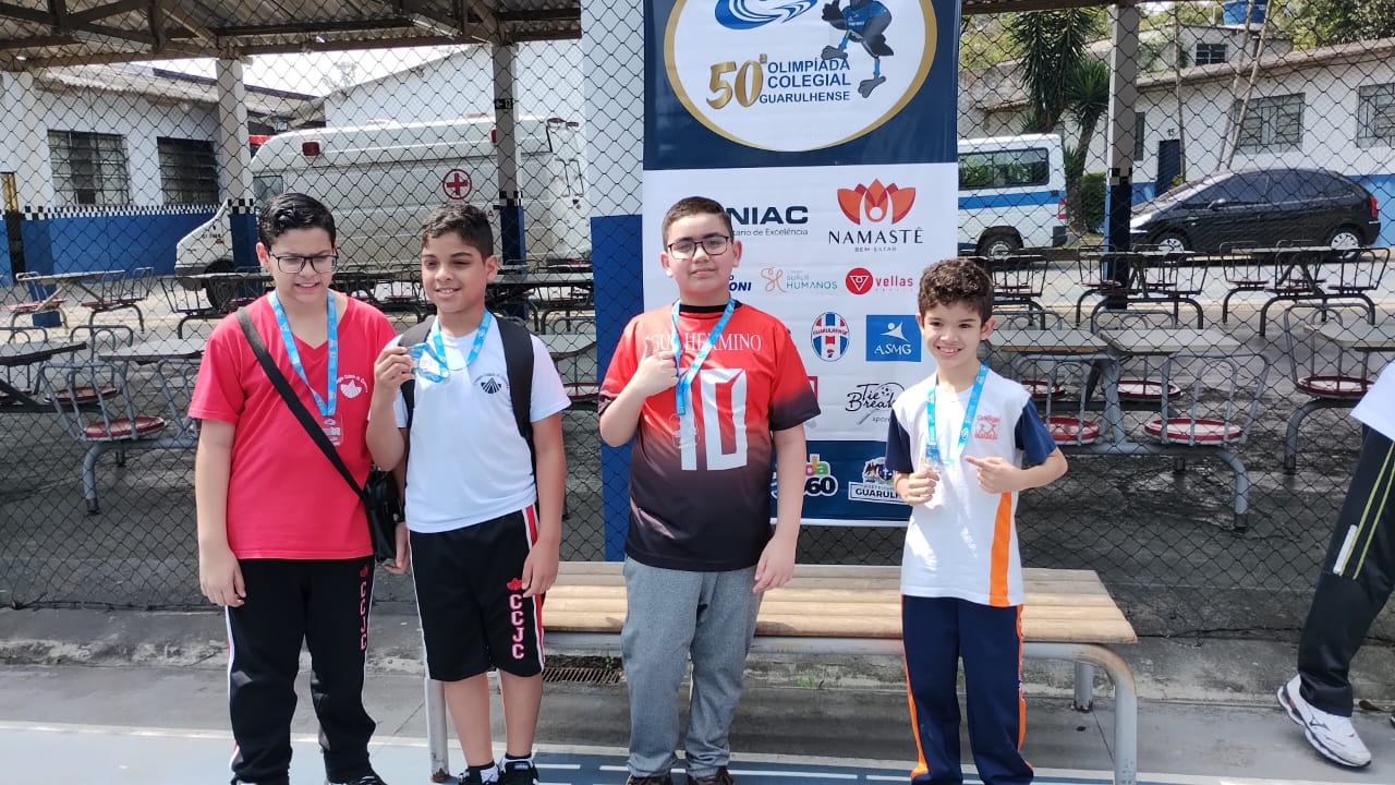 Medalhas no Campeonato Brasileiro de Xadrez Escolar – Colégio Bandeirantes